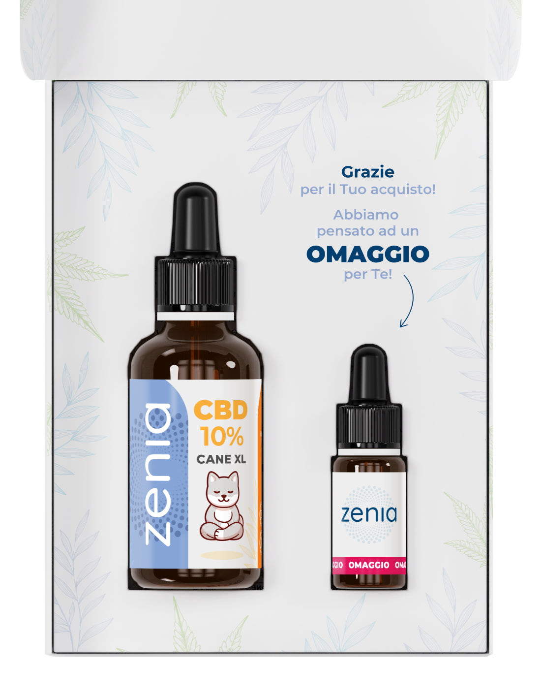 Zenia Olio CBD 10% Cane XL