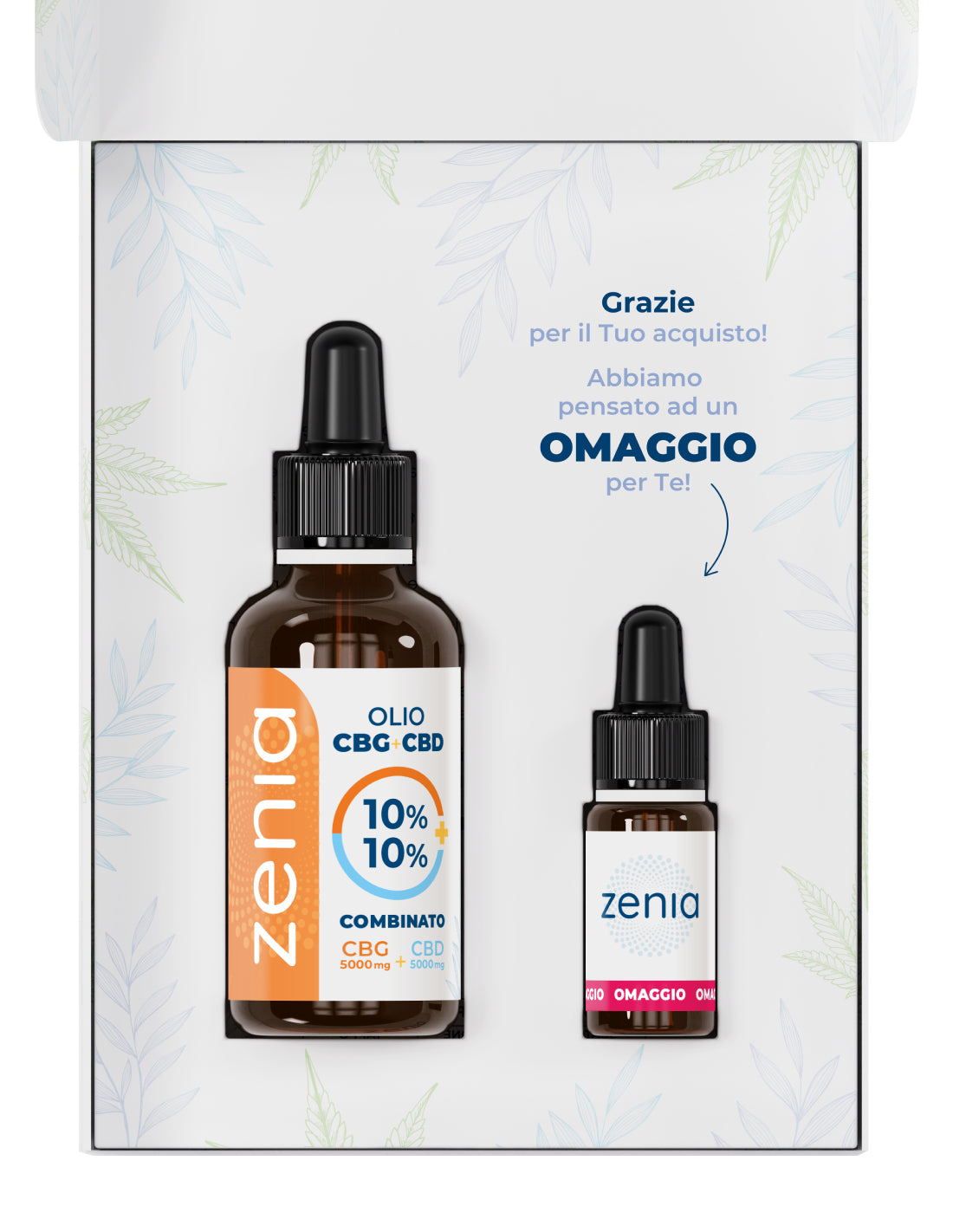 Zenia Olio CBG 10% + CBD 10%