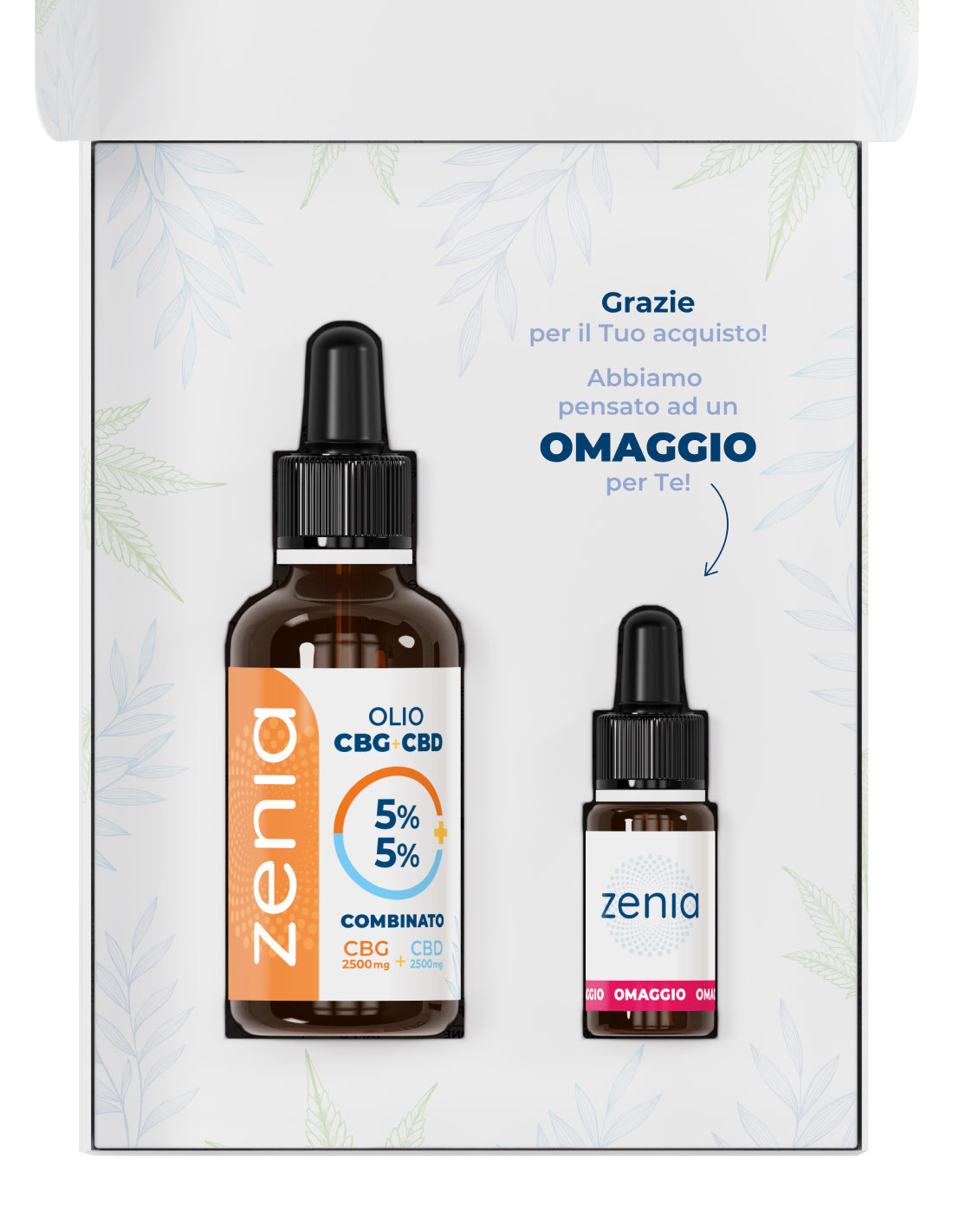 Zenia Olio CBG 5% + CBD 5%
