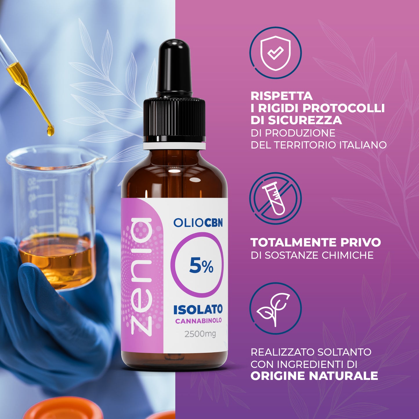 Zenia Olio CBN 5%