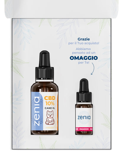Zenia Olio CBD 10% Cane XL