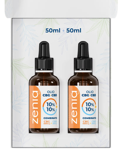 Zenia Olio CBG 10% + CBD 10%