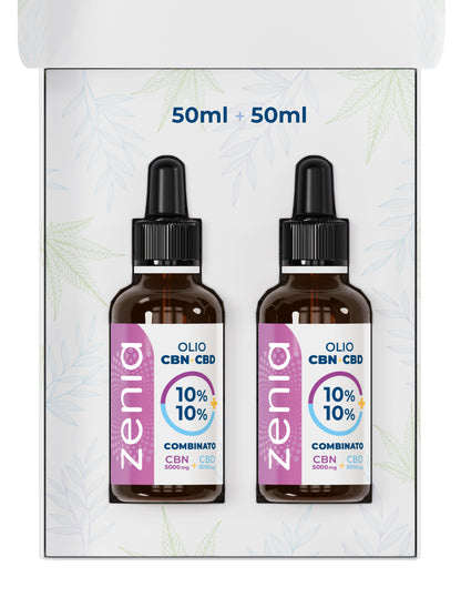 Zenia Olio CBN 10% + CBD 10%
