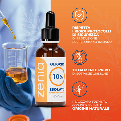 Zenia Olio CBG 10%