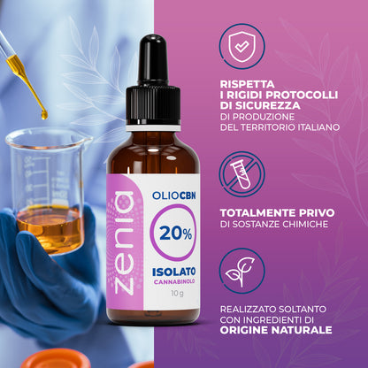 Zenia Olio CBN 20%