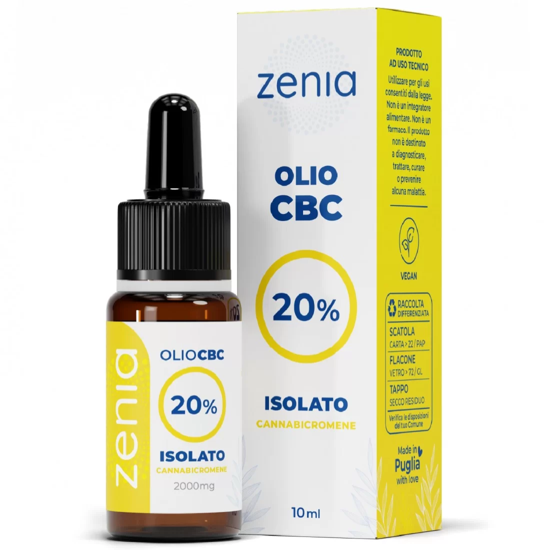 Zenia Olio CBC 20%