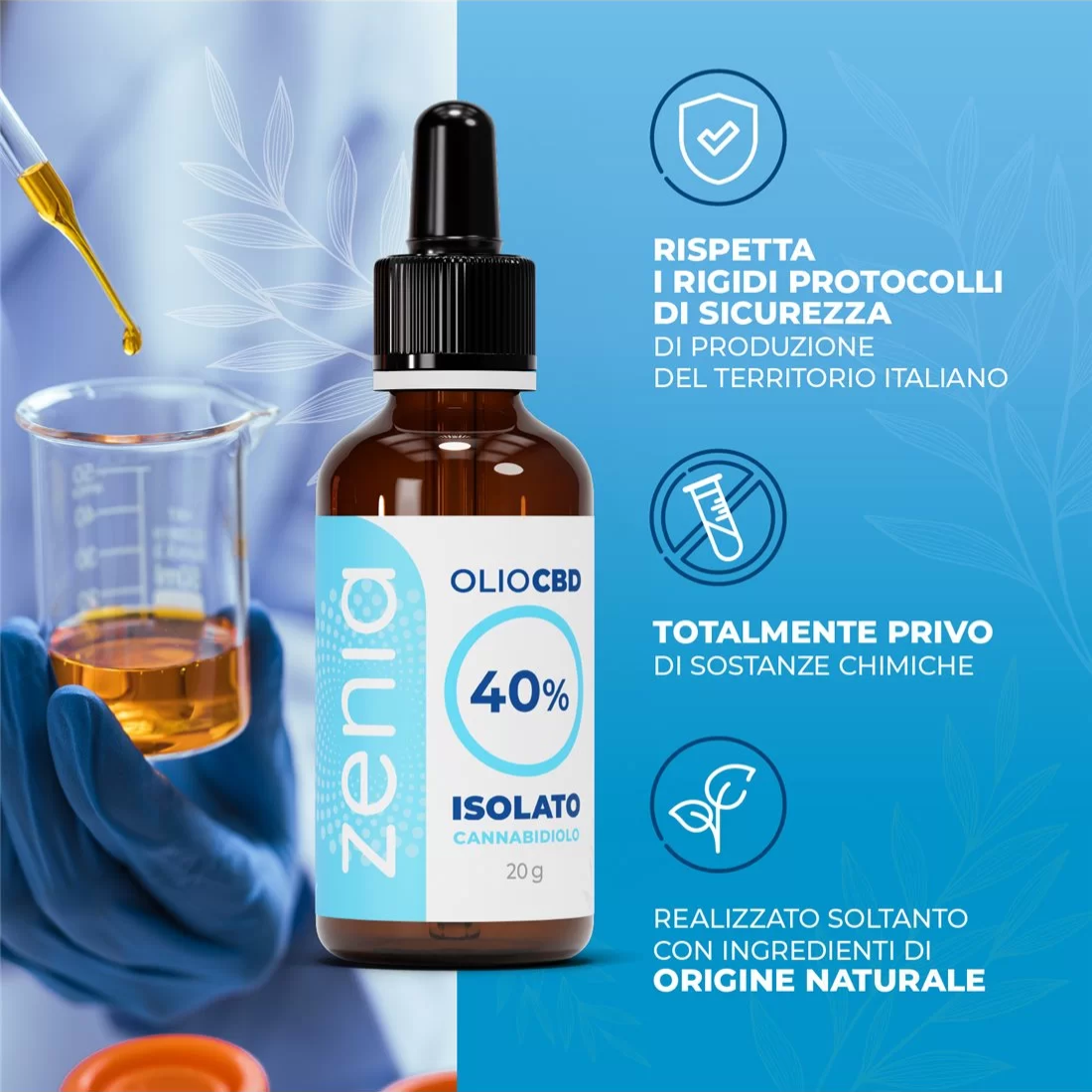 Zenia Olio CBD 40%