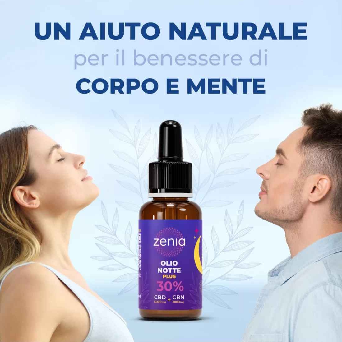 Zenia Olio Notte Plus CBN+CBD