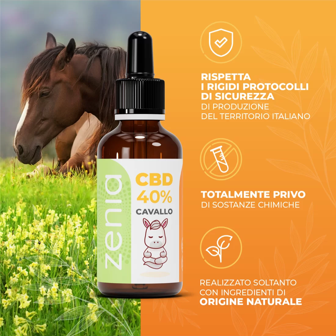 Olio CBD Cavallo 40%