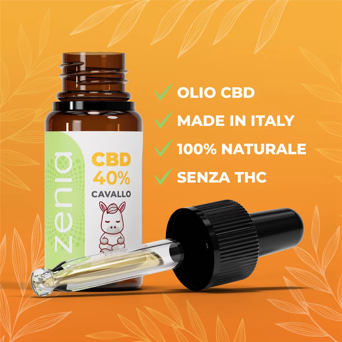 Olio CBD Cavallo 40%