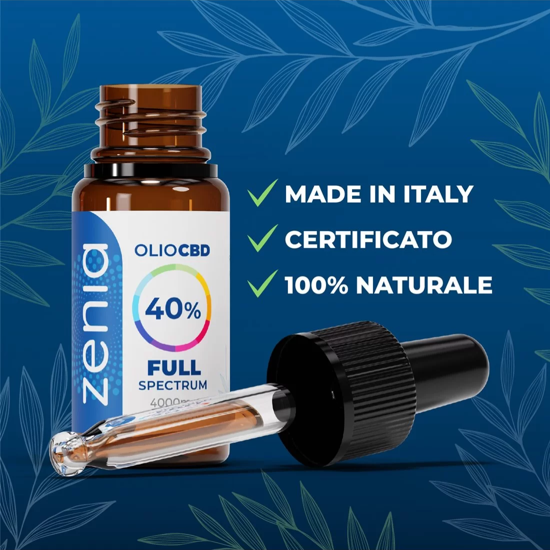 Olio CBD full-spectrum 40%