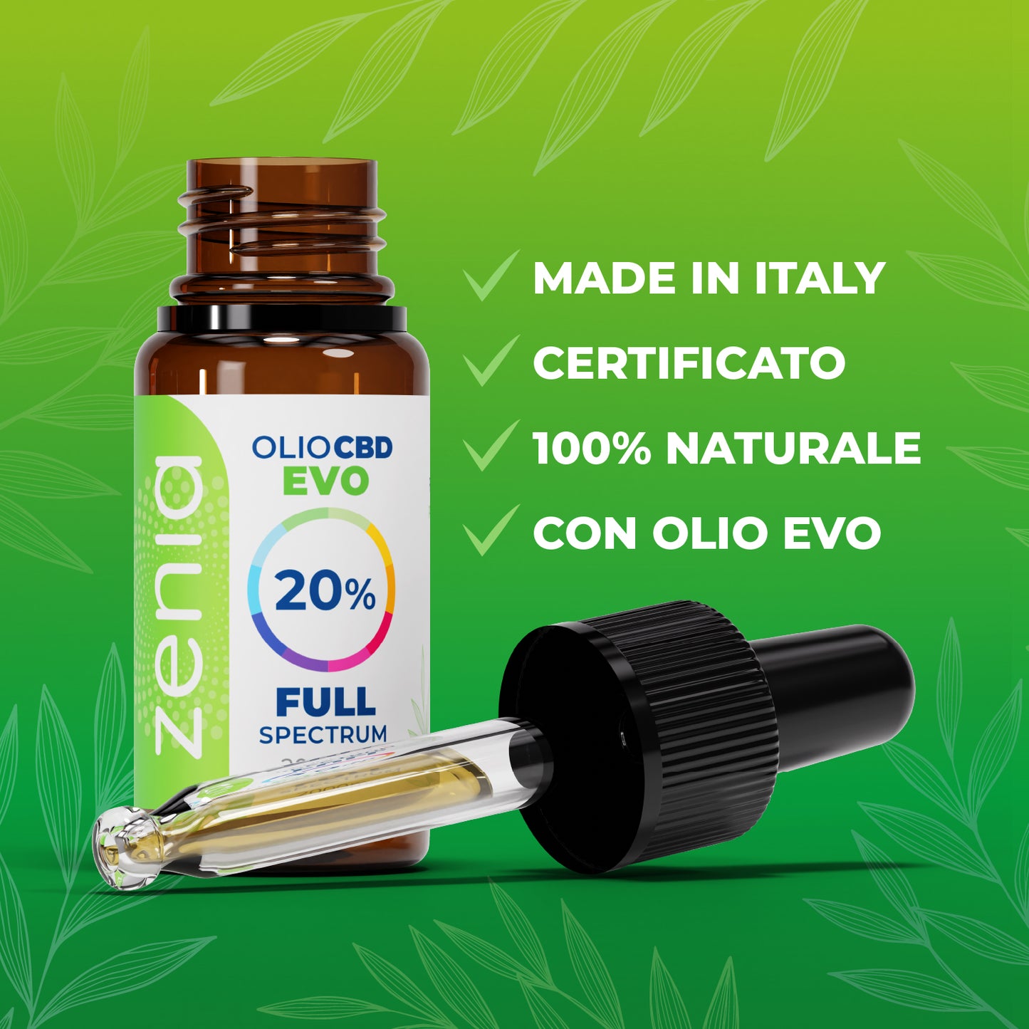 Zenia Olio CBD full-spectrum Evo 20%