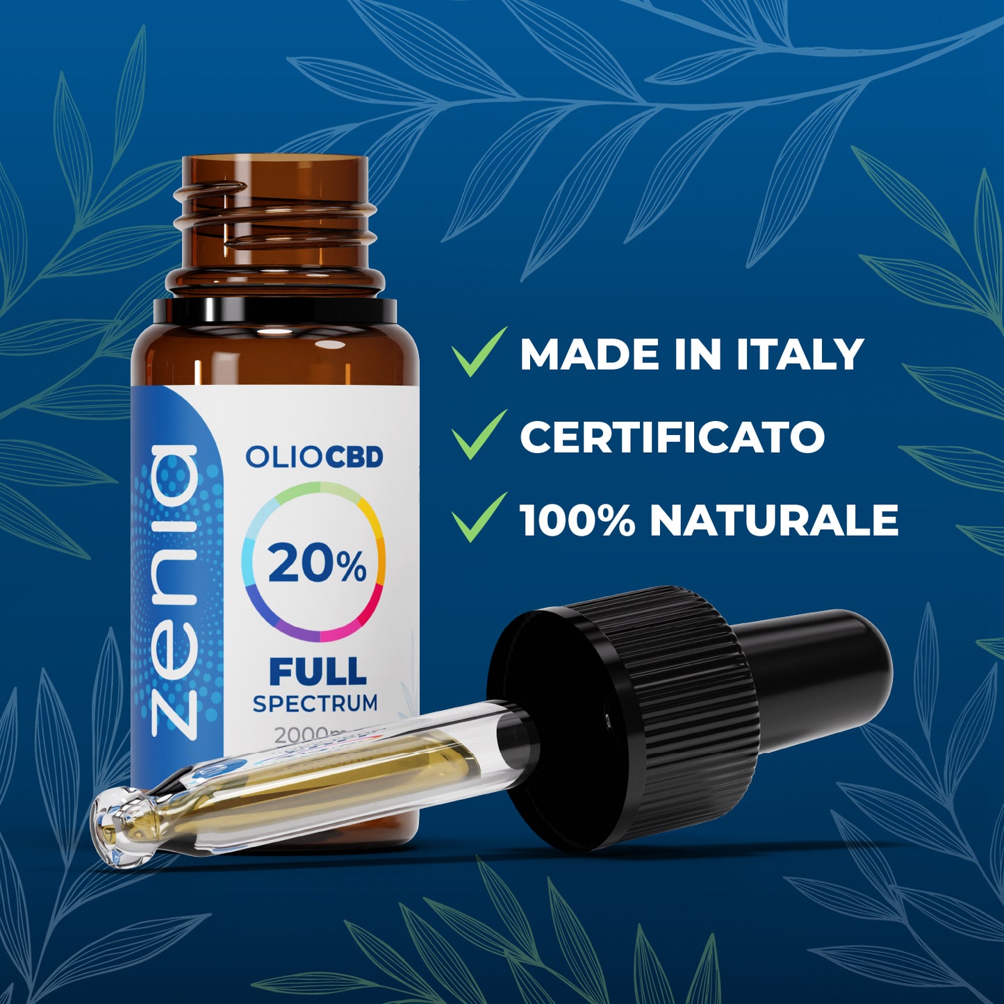 Zenia Olio CBD full-spectrum 20%