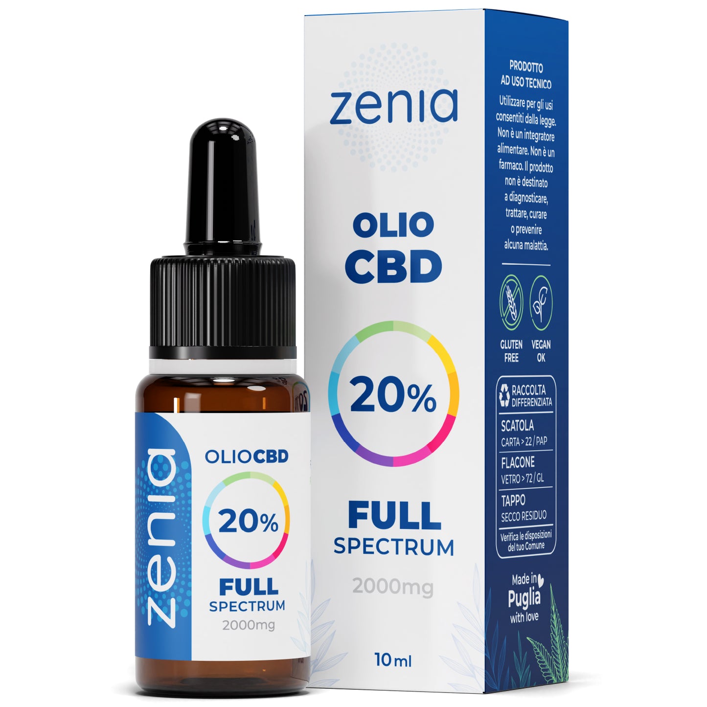 Zenia Olio CBD full-spectrum 20%