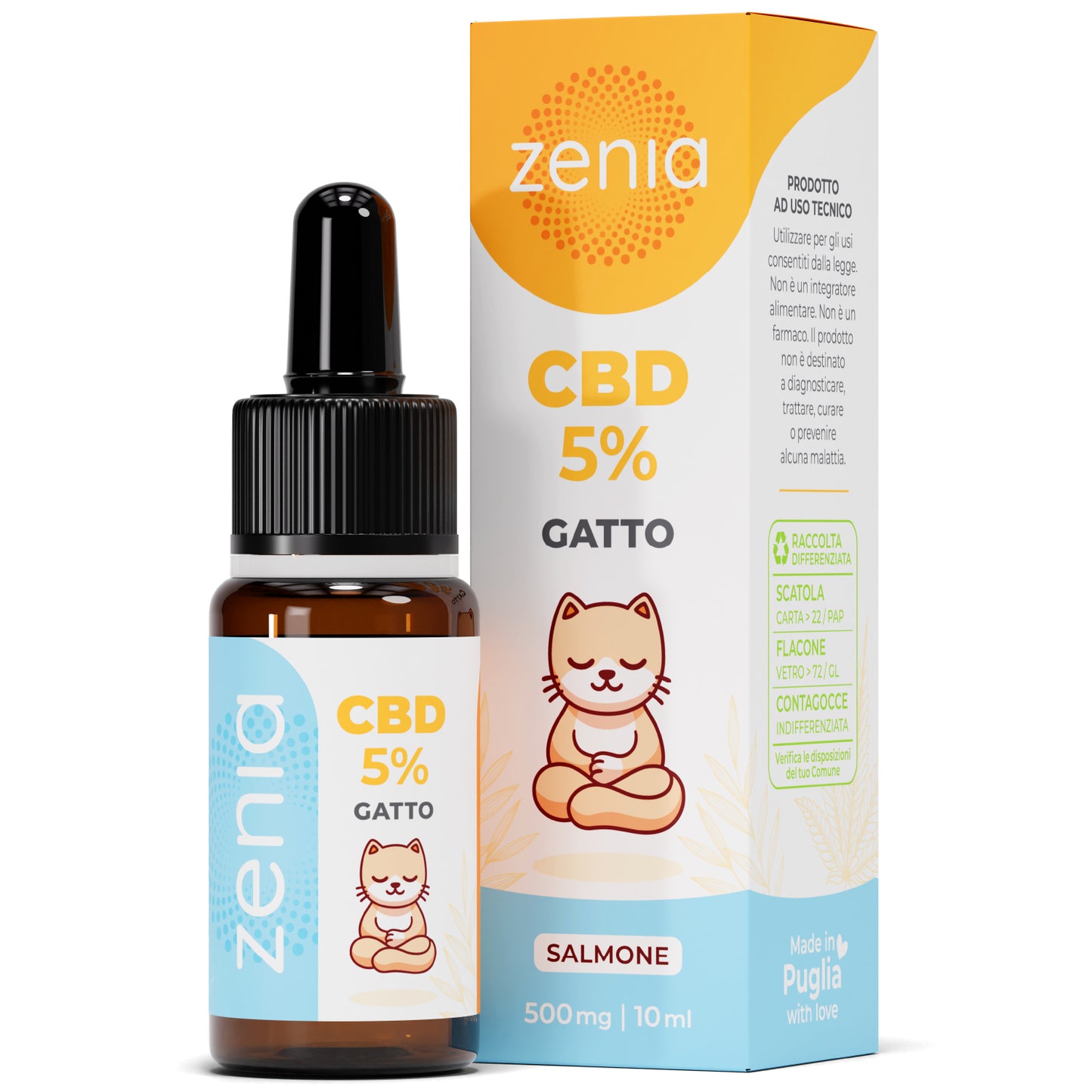 Zenia Olio CBD 5% Gatto