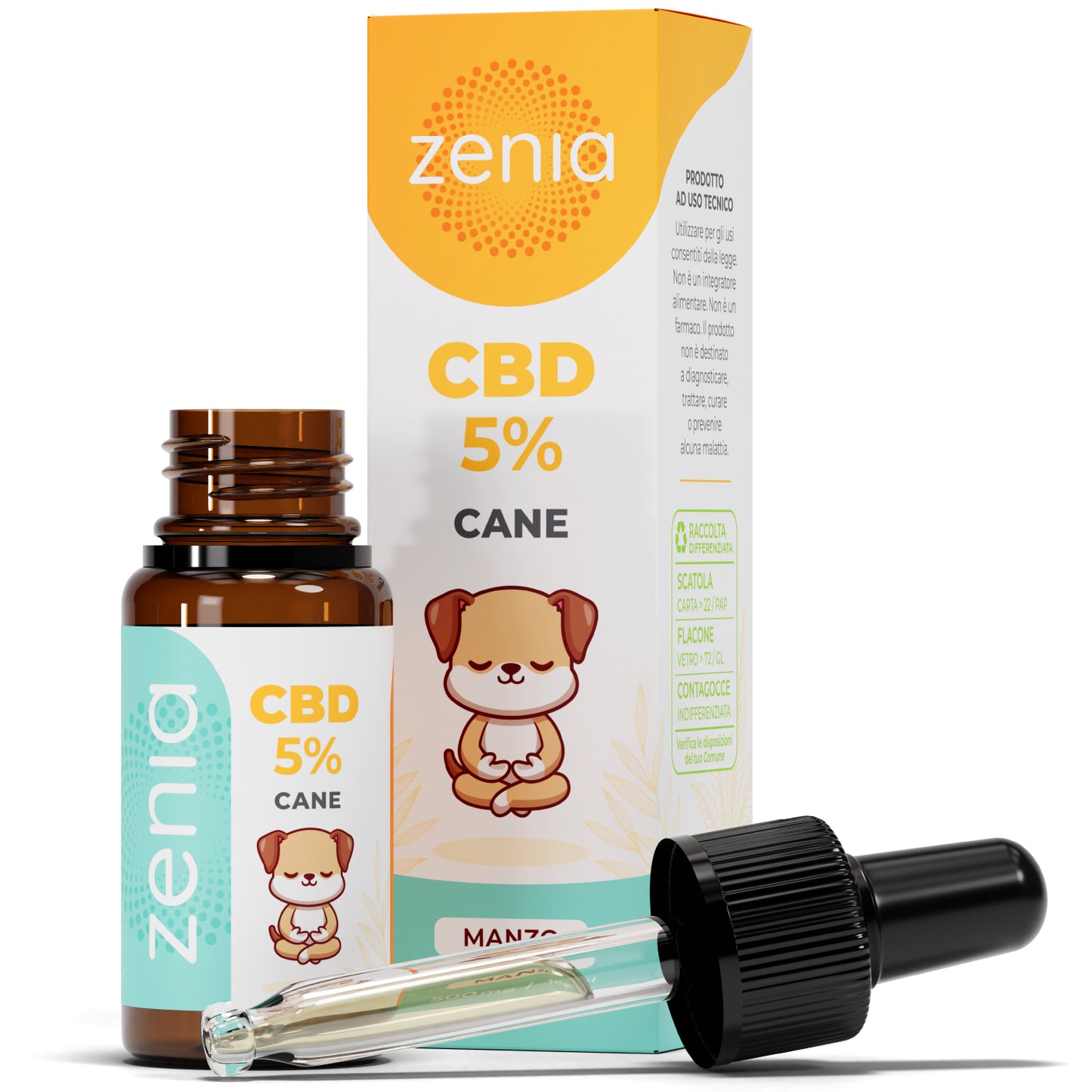 Zenia Olio CBD 5% Cane