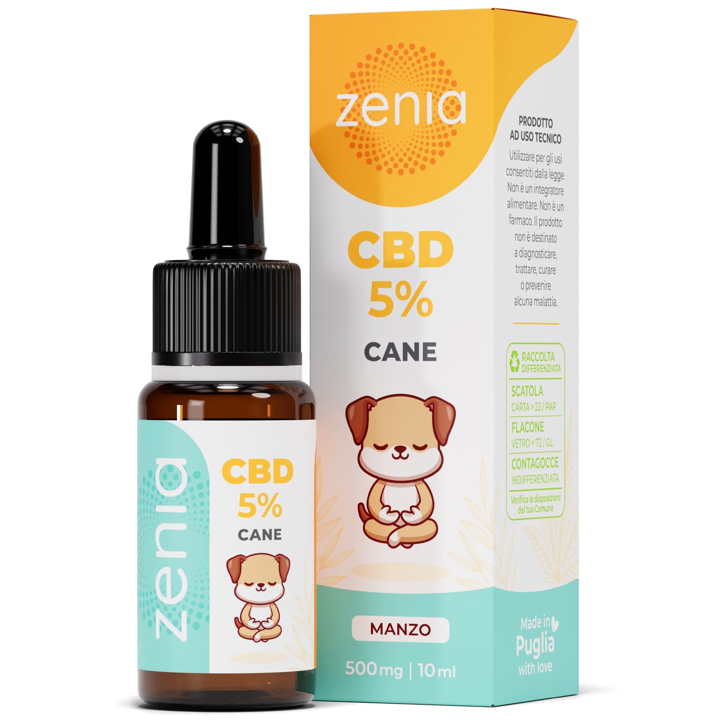 Zenia Olio CBD 5% Cane