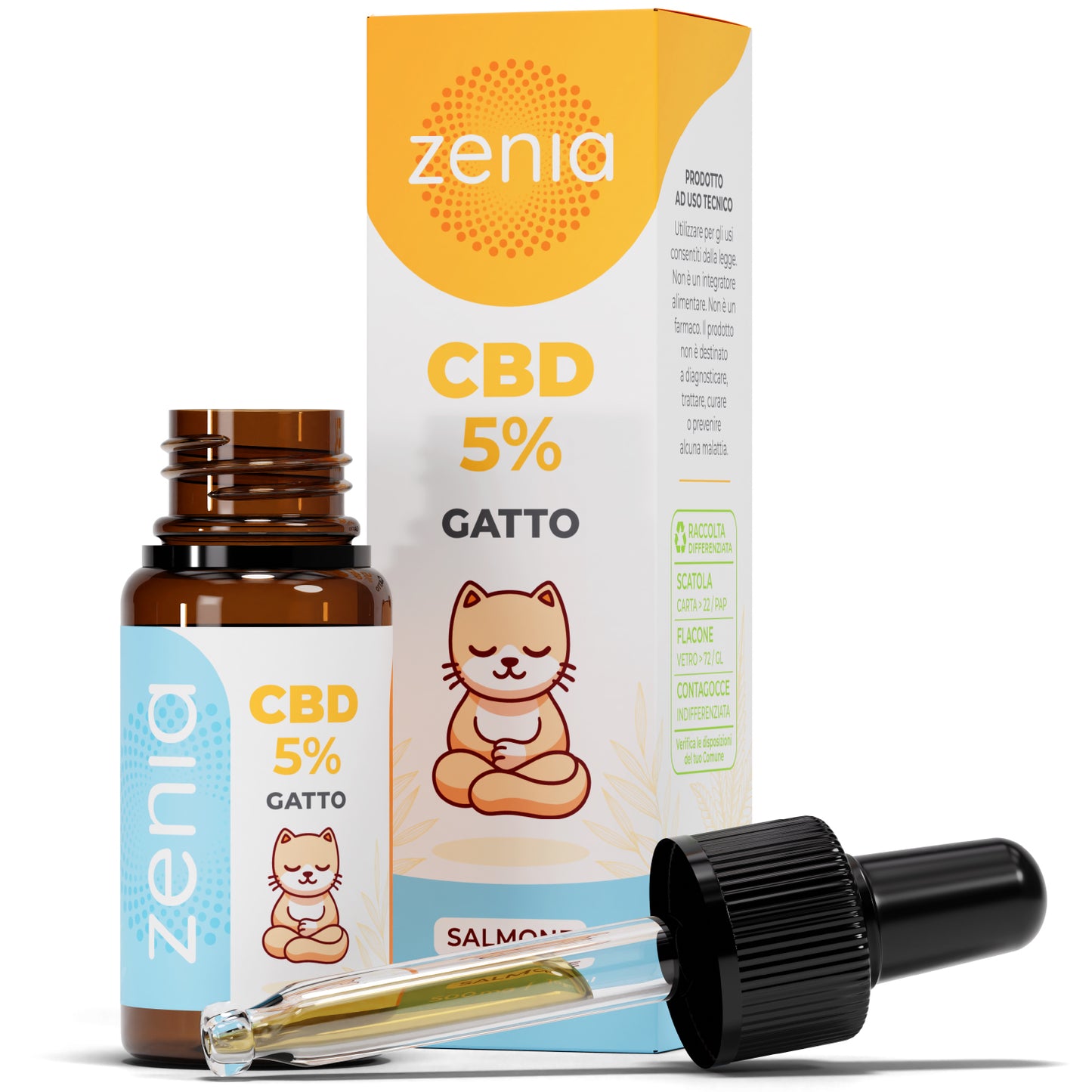 Zenia Olio CBD 5% Gatto