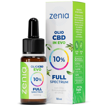 Zenia Olio CBD full-spectrum Evo 10%