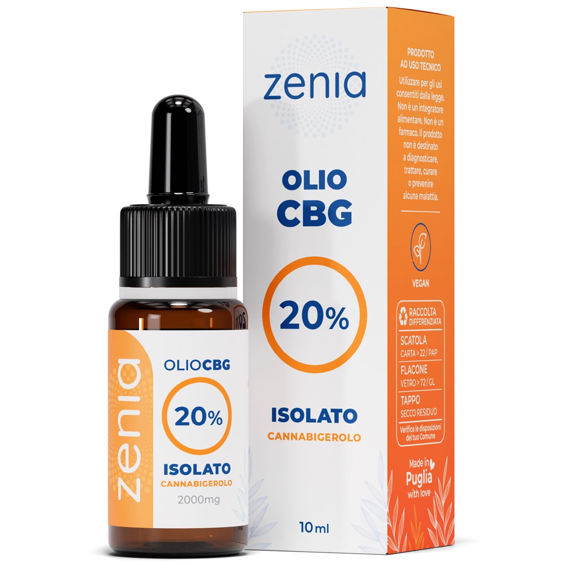 Zenia Olio CBG 20%