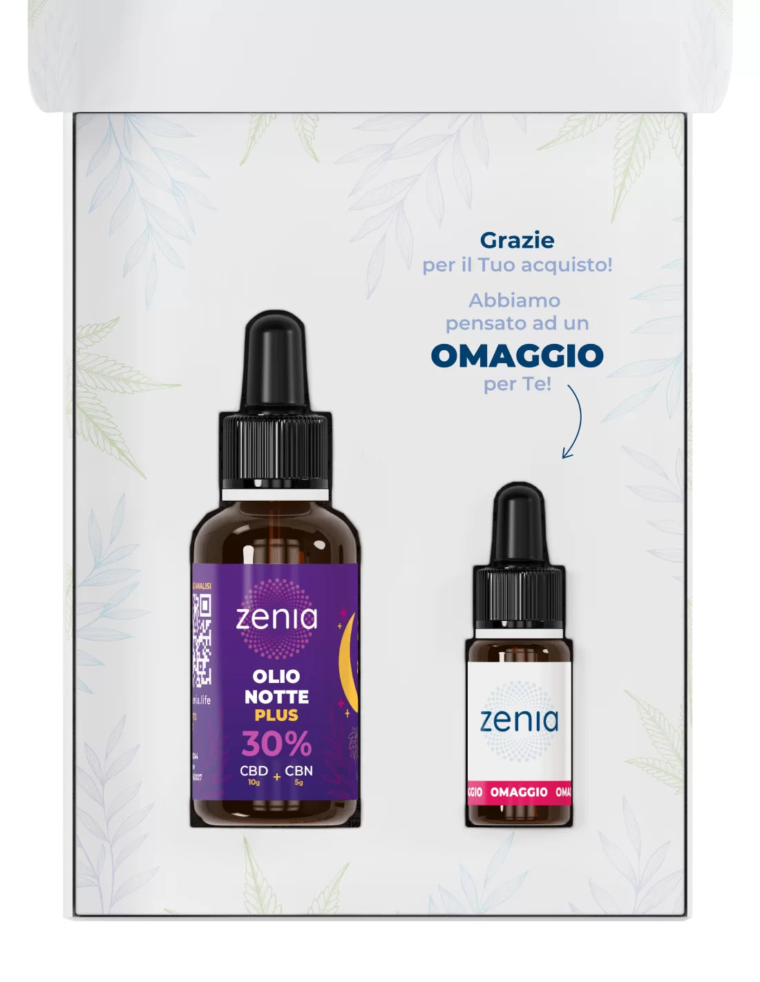 Zenia Olio Notte Plus CBN+CBD