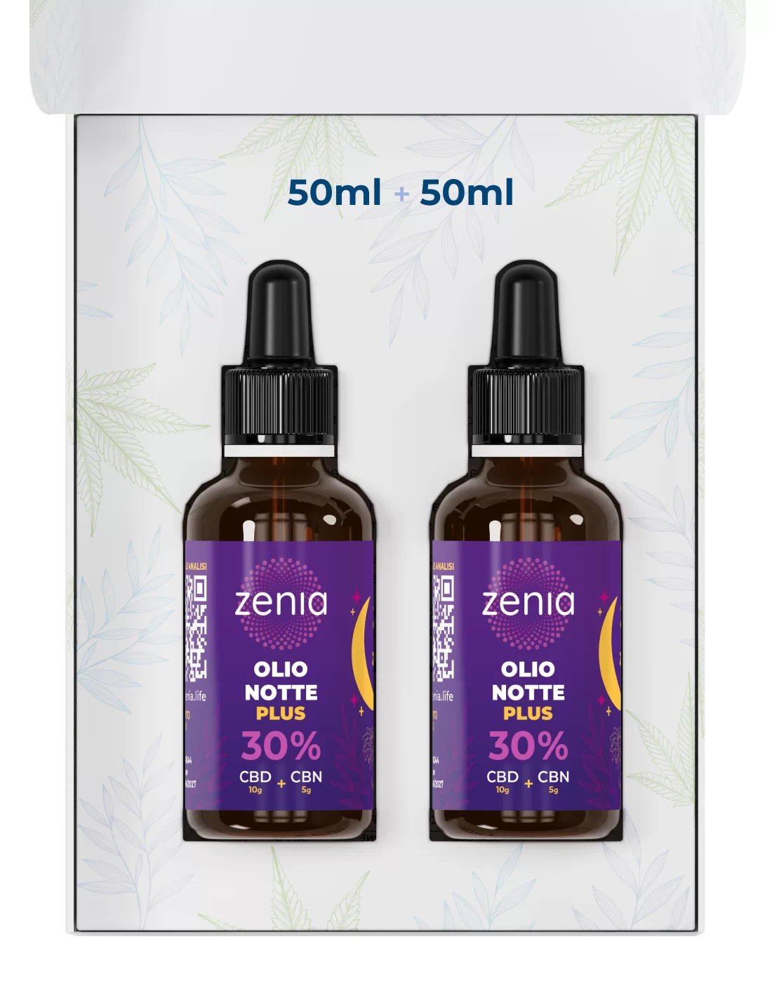 Zenia Olio Notte Plus CBN+CBD